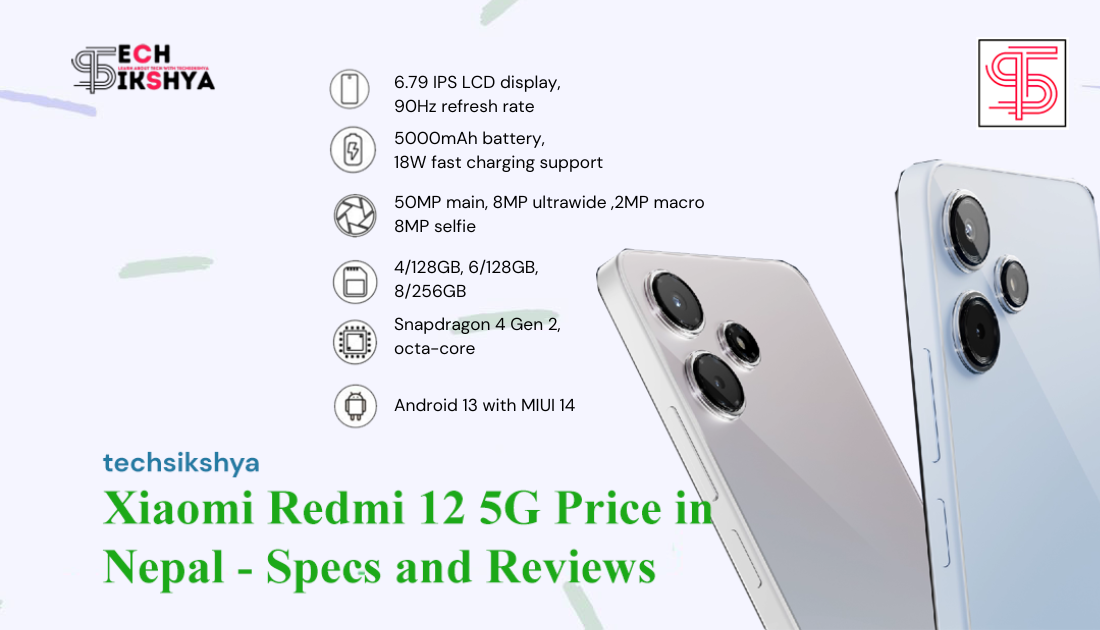 Xiaomi Redmi 12 5G Price in Nepal
