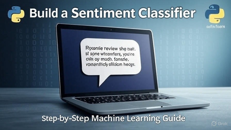 Day 1 of Building a Sentiment Classifier with Python: A Beginner-Friendly Machine Learning Project